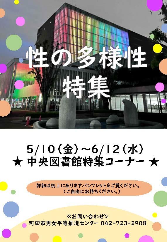 画像：中央図書館5Fポスター